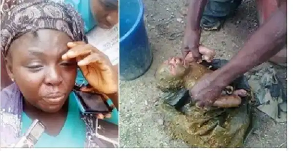 See Why This Mother threw her newly born baby inside soakaway in bauchi state